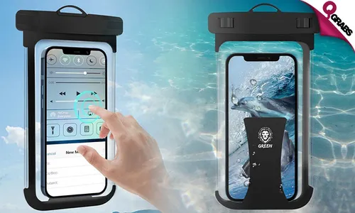 Waterproof Phone Case by GREEN!